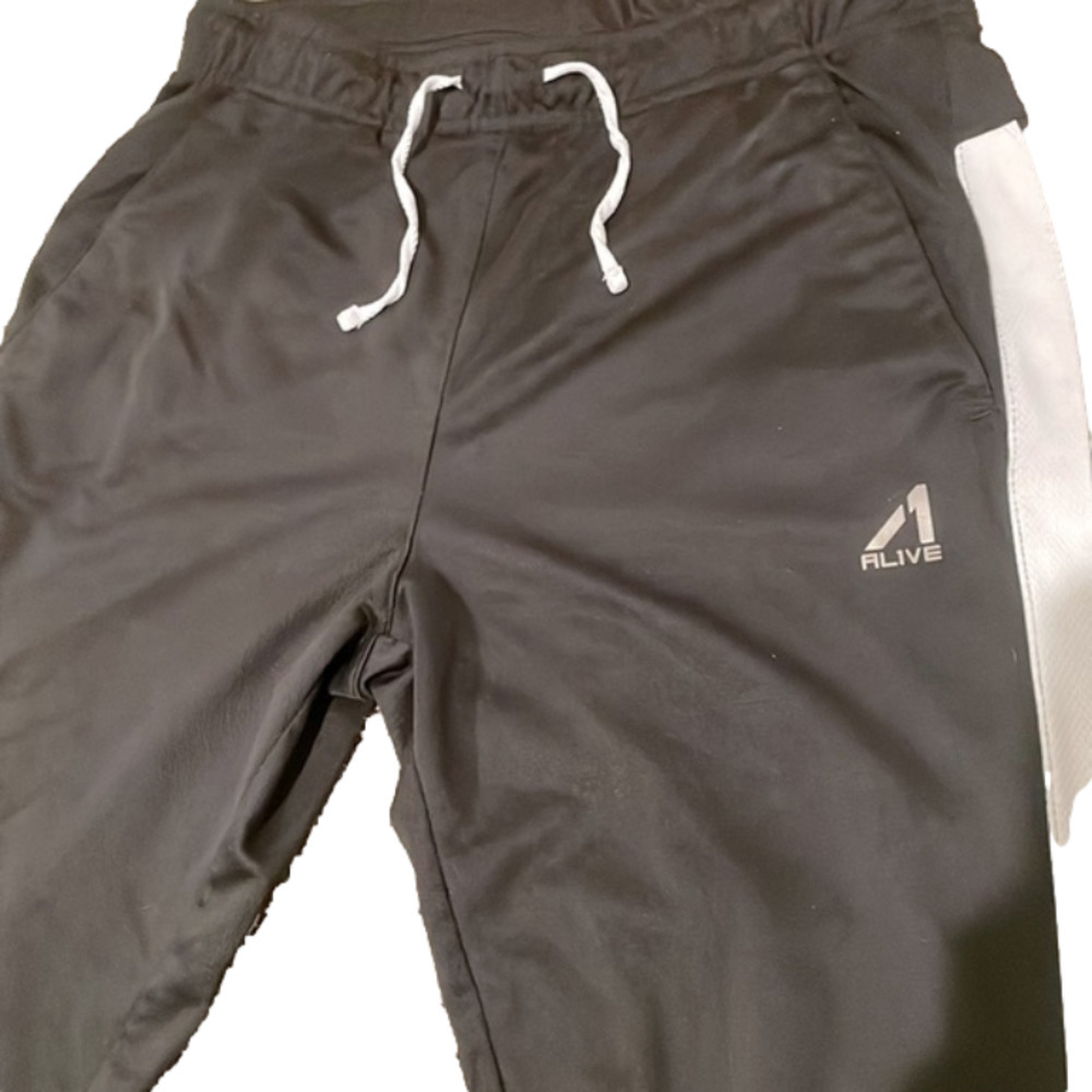 Black Side Stripe Joggers